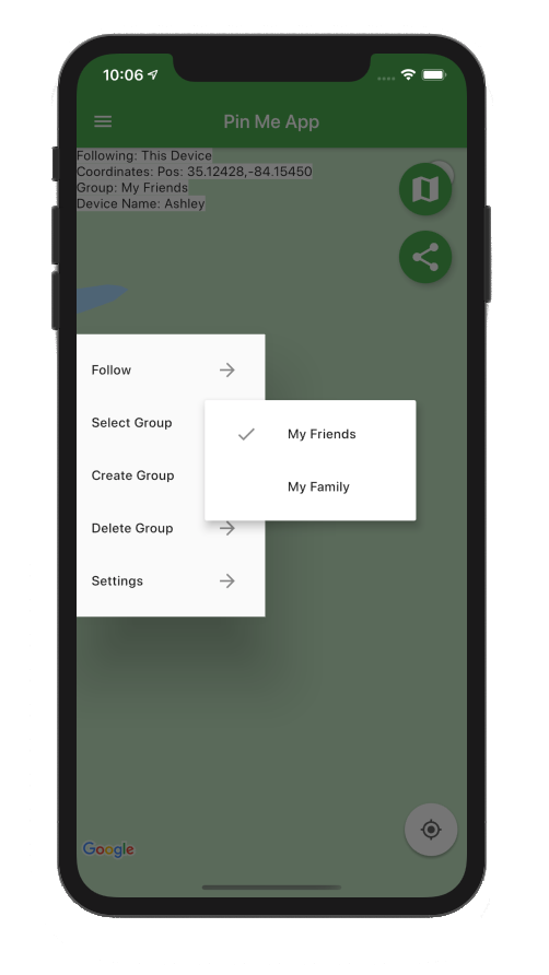 App screenshot img